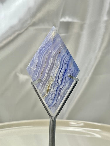 Blue Lace Agate Diamond
