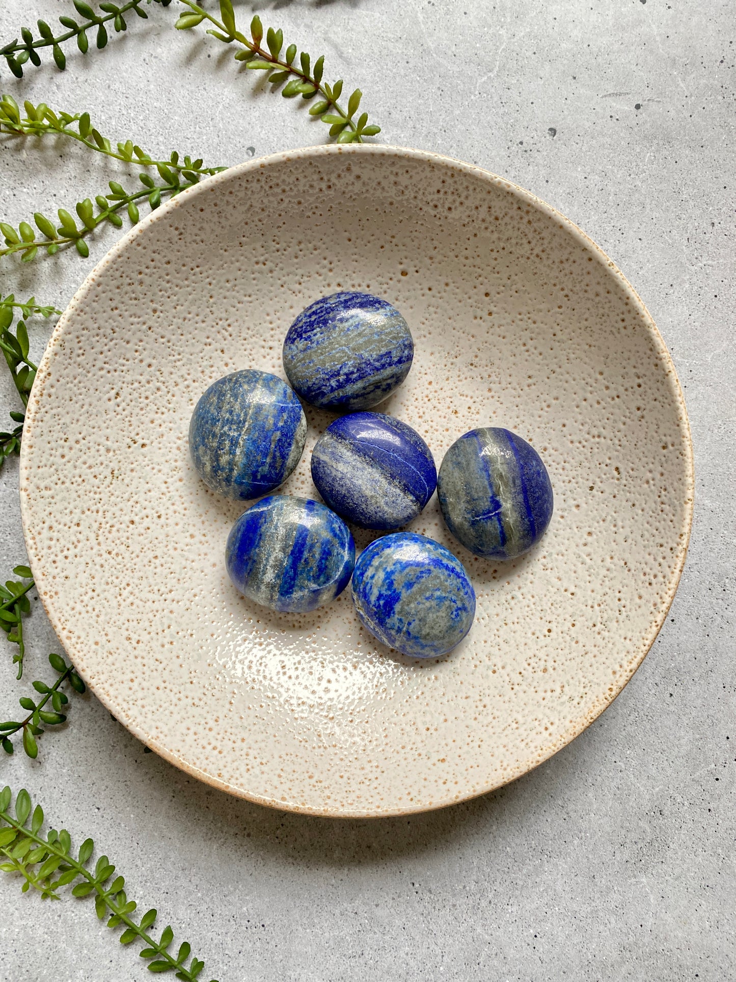 Lapis Lazuli Palm Stone Anima Collective